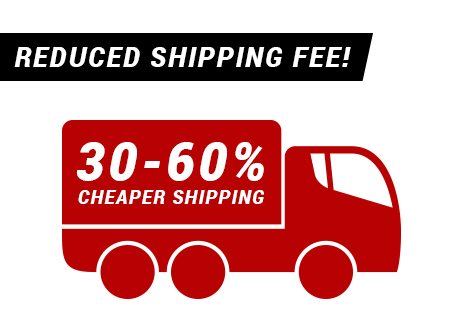 Reduced shipping fee