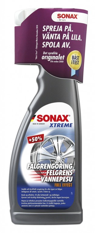 Sonax Extreme Wheel cleaner +50% 750ml