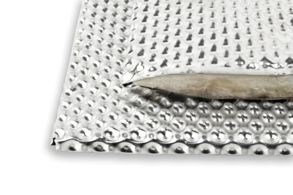 Dual Layer Barrier Heat Shield sheeting - 30cm X 30cm. Manufacturer product no.: FUNK-DLSHT-3030