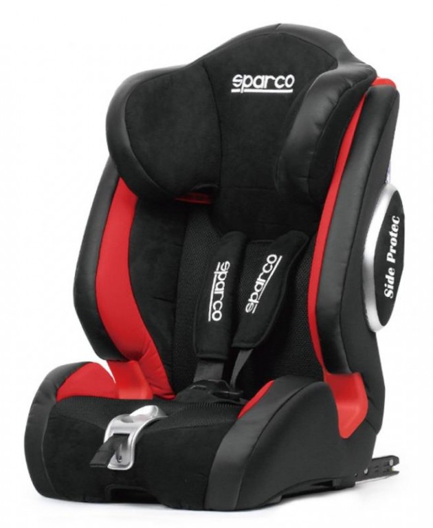 Sparco Kid Seat F1000KI Black/Red. Manufacturer product no.: 01922IRS