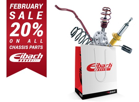 20% on Eibach chassis products