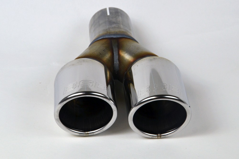 Tailpipe 2x80 Left side. Manufacturer product no.: B63-8EDR
