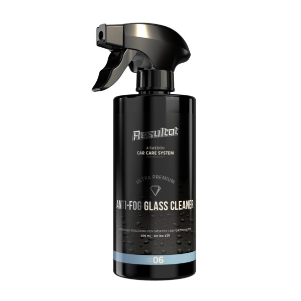 Resultat Anti-Fog Glass Cleaner CC06. Manufacturer product no.: 529