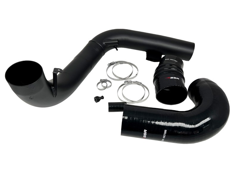 Inlet pipe kit, black silicone hoses and pipe. Manufacturer product no.: 4900709