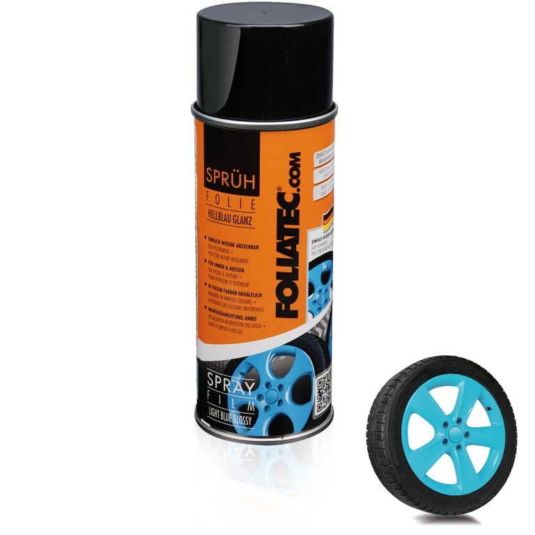 Foliatec Spray Film, light blue glossy. Manufacturer product no.: 2092