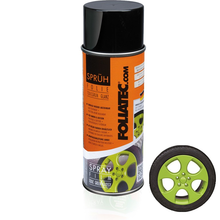 Foliatec Spray Film, power-green glossy. Manufacturer product no.: 2073
