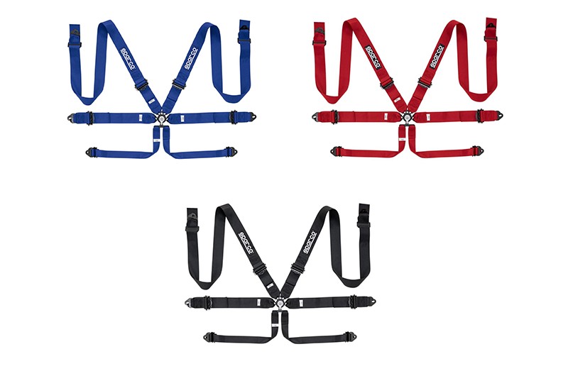 Sparco 6 Point Harness 3” Alu. Manufacturer product no.: 04818RAL