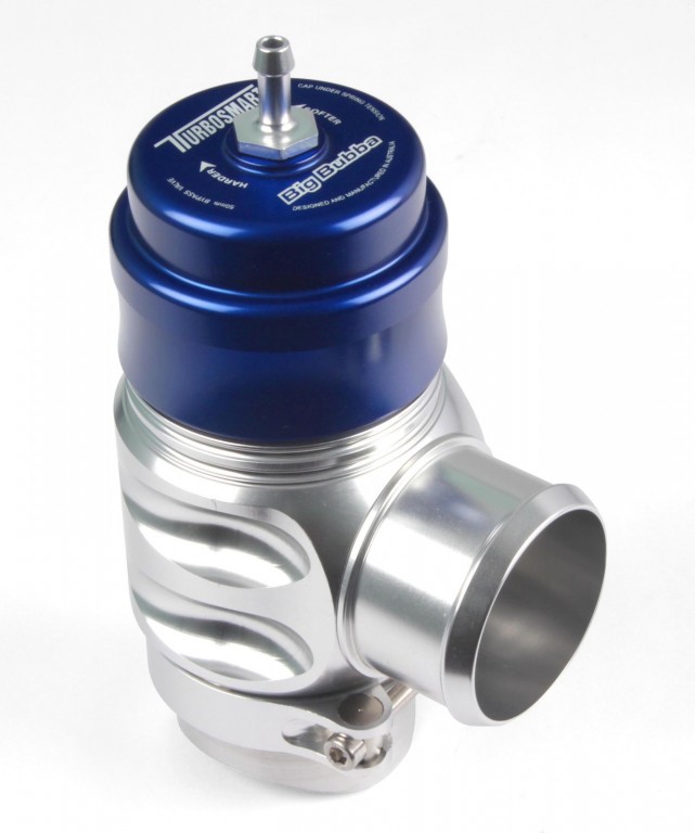 Blow-Off Valve Big Bubba Plumb Back - Blue/Silver. Manufacturer product no.: TS-0204-1201