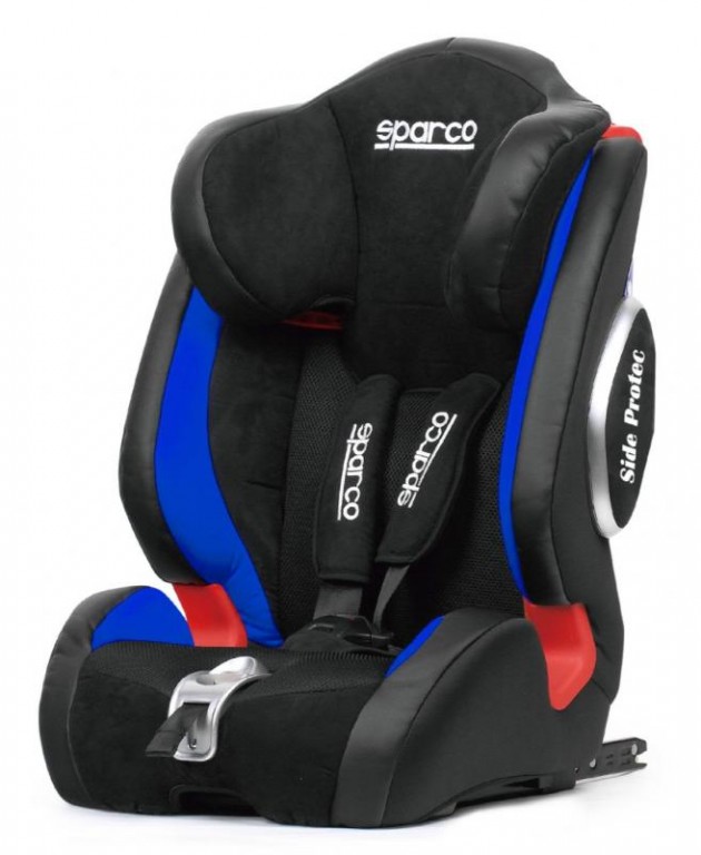 Sparco Kid Seat F1000KI Black/Blue. Manufacturer product no.: 01922IAZ