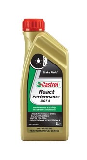Castrol React Performance DOT 4 1L. Manufacturer product no.: 15A1EC