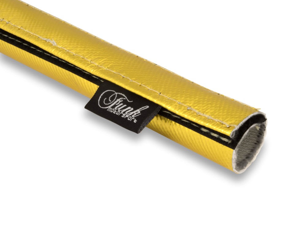 Gold Velcro Heat Sleeving – Ø7mm X 0.5m. Manufacturer product no.: FUNK-GLDSL-0705