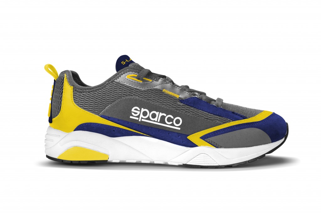 Sparco S-Lane Blue/Grey/Yellow. Manufacturer product no.: 00129239BMGI