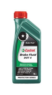 Castrol Brake fluid DOT4 1L. Manufacturer product no.: 15036B-EU