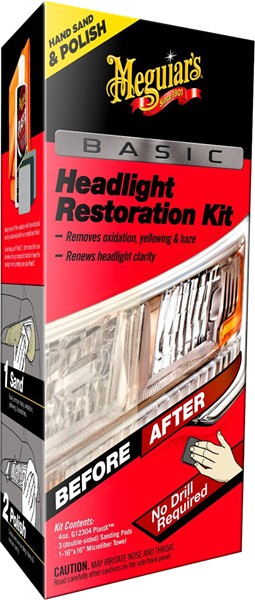 Meguiar's Headlight Restoration Kit. Manufacturer product no.: G2960