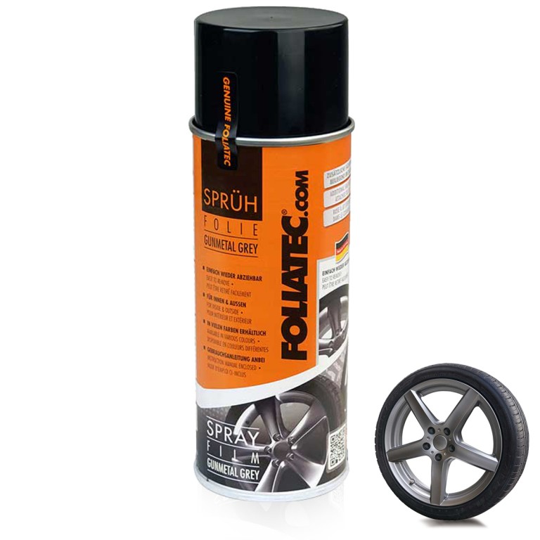 Foliatec Spray Film, gunmetal grey. Manufacturer product no.: 2029